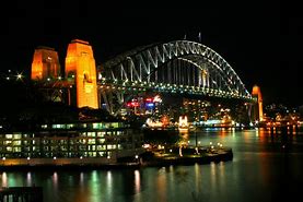 Image result for Sydney Harbour at Night