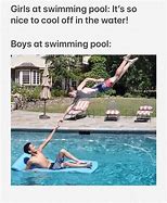 Image result for Backyard Pool Meme