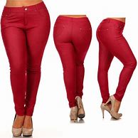 Image result for Women's Plus Size Stretch Jeans