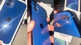 Image result for iPhone 12 Blue and Black