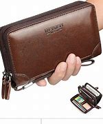 Image result for Men's Leather Cell Phone Wallets