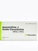 Image result for Amoxicilina Acido Clavulanico 125