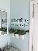 Image result for Bathroom Wall Decals