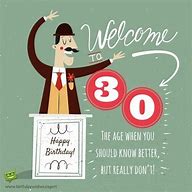 Image result for Clever 30th Birthday Memes