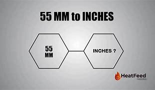 Image result for 55 mm to Inches