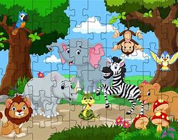 Image result for Kids Animal Puzzle