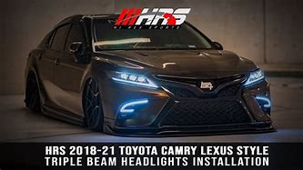 Image result for 2019 Toyota Camry Custom Headlights