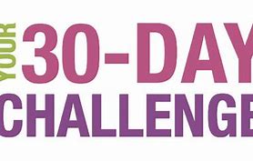 Image result for 30-Day Challenge Written in Clock PNG