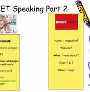 Image result for Ket Speaking Part 2