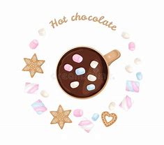Image result for Hot Cocoa and Cookies ClipArt