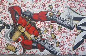 Image result for Deadpool Graffiti Art