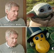 Image result for Harrison Ford Baby Boy Meme
