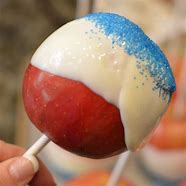 Image result for Red White and Blue Candy Apples