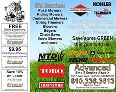 Image result for Small Engine Repair Flyer