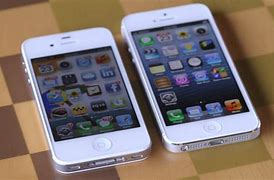 Image result for iPhone 5 vs 4 Size