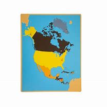 Image result for North America Map Puzzle