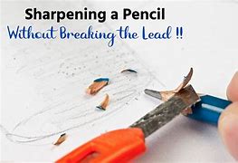 Image result for How to Sharpen Your Pencil with Scissors
