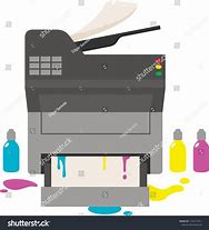 Image result for Picture of a Broken Down Printer