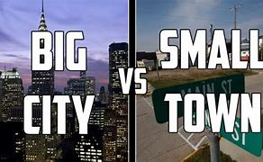 Image result for Big-City Small Town Cartoon