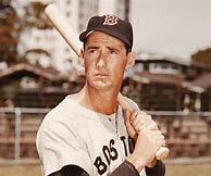 Image result for Ted Williams Baseball Color Photos
