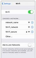 Image result for How to Open Wi-Fi On iOS