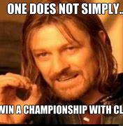 Image result for Championship Meme