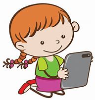Image result for To Much Tablet Time Clip Art