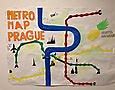 Image result for Printable Map of Prague Metro