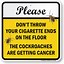 Image result for Funny Smoking Signs