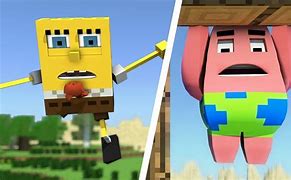 Image result for Minecraft Spongebob Characters