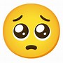 Image result for Pleading Face Emoji Drawing