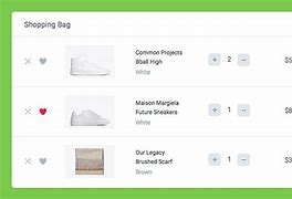 Image result for Shopping Cart HTML