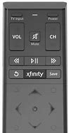 Image result for Diagram of Xfinity Voice Remote