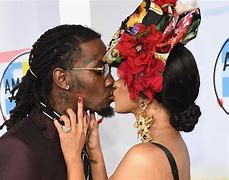 Image result for Cardi B Wedding Kiss