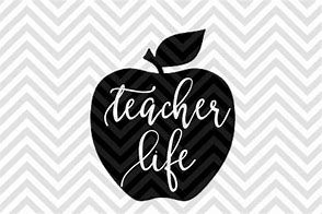 Image result for Teacher Name Apple SVG