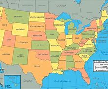 Image result for Us Country Map with States