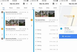 Image result for Google Maps Timeline App