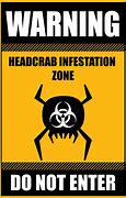 Image result for Half-Life 2 Warning Sign