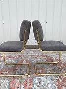Image result for Vintage Brass Chromcraft Chairs