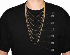 Image result for 20 Inch Chain Size Chart