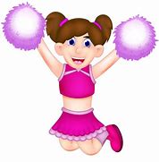 Image result for Cheerleader Pom Clip Art