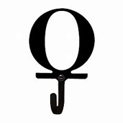 Image result for Wrought Iron Black Letter O