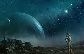 Image result for Robot in Outer Space