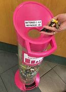 Image result for What Colour Is the Batteries Bin