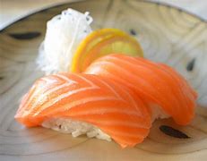 Image result for Sake Salmon Nigiri