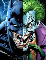 Image result for Batman Joker Cartoon Poster