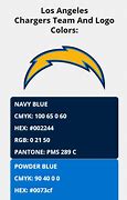 Image result for Los Angeles Chargers Colors