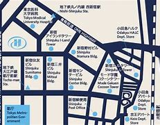 Image result for Shinjuku Hotel Map