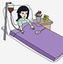 Image result for Sick Bed Clip Art
