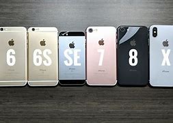 Image result for iPhone 5 6 7 and 8 Differences